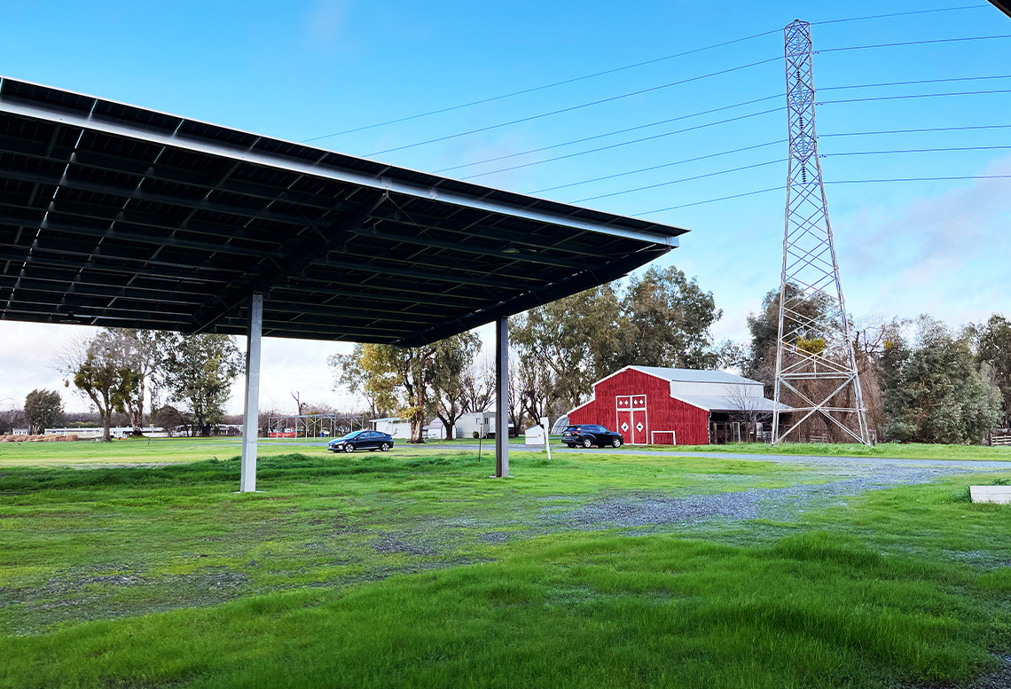 Solar RV Storage Now Open at Thousand Trails Lake Minden